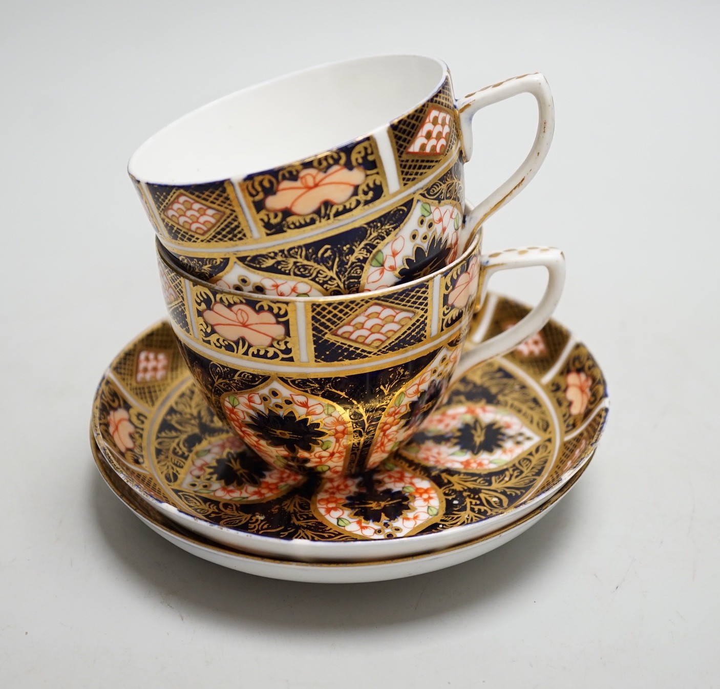 Royal Crown Derby no:1128 pattern, tea ware and other similar patterned tea ware